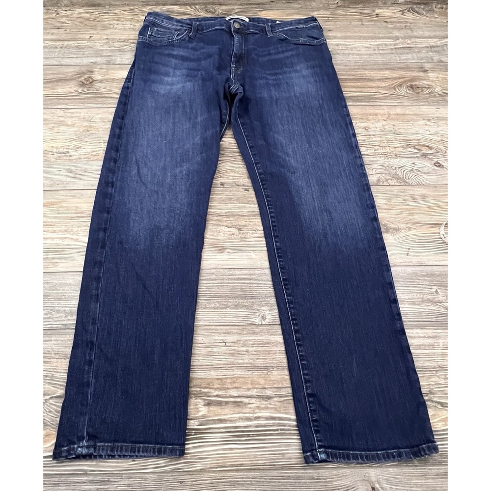 Mavi Zach Straight Leg‎ Jeans Mens Size 39x31 Stretch Medium Wash